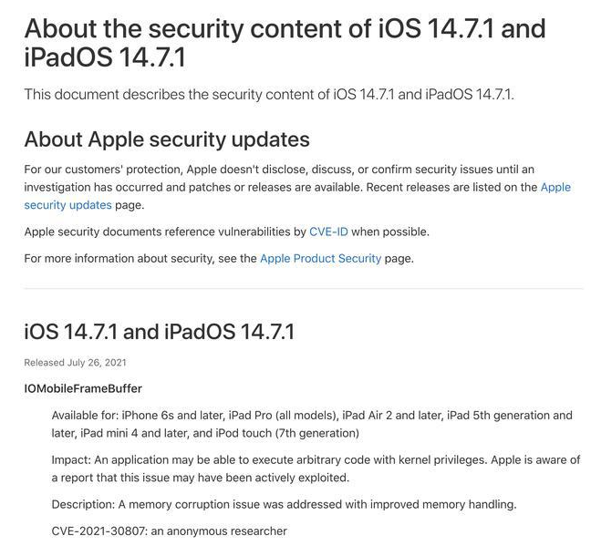 克东苹果手机维修分享iOS 14.7.1 正式版更新内容及升级方法 